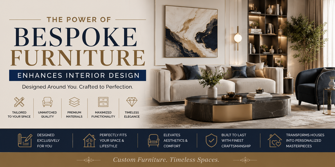 How Bespoke Furniture Enhances Interior Design ?