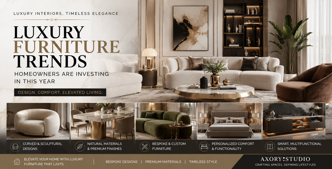 Luxury Furniture Trends Homeowners Are Investing in This Year