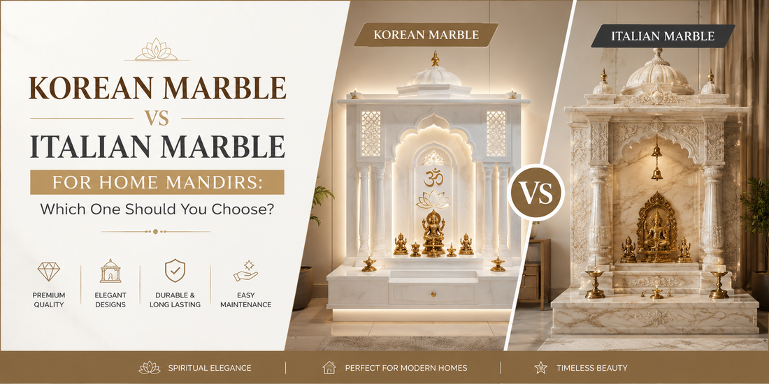 Korean Marble vs Italian Marble for Home Mandirs: Which One Should You Choose?