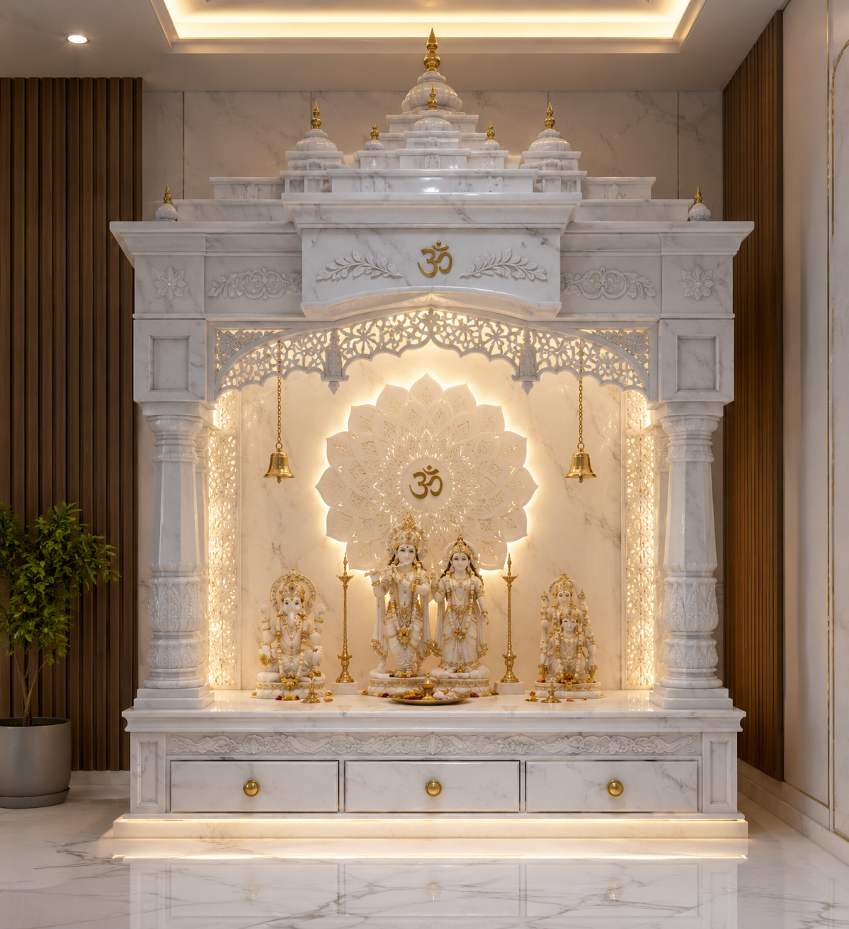 Luxury Marble Temple